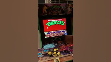 Teenage Mutant Ninja Turtles: Turtles In Time Arcade1Up Intro “Pizza Power”