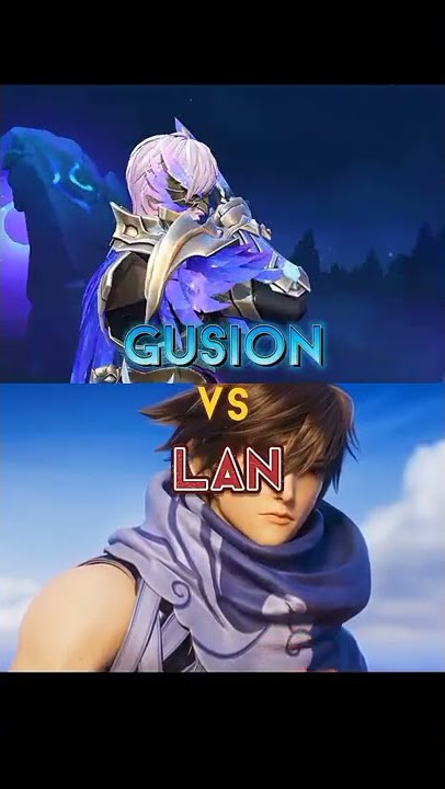 Who is Stronger? GUSION vs LAN #shorts #mlbb #kog #hok