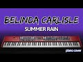 Belinda Carlisle: Summer Rain (Piano Cover)