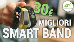 MIGLIORI Smartband a 30 EURO! Samsung Fit e, Mi Band 4, Honor Band 5