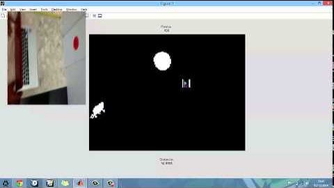 Distancia de un objeto visto desde matlab