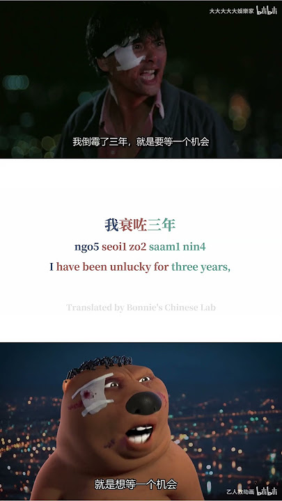 Chinese Beaver original version|Chinese Character/Jyutping/Engsub|Learn Cantonese Through Memes|