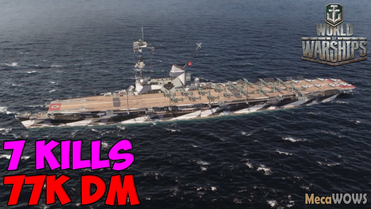 World of WarShips | Weser | 7 KILLS | 77K Damage - Replay Gameplay 1080p 60 fps