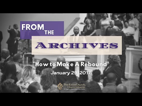 How To Make A Rebound | November 8, 2020