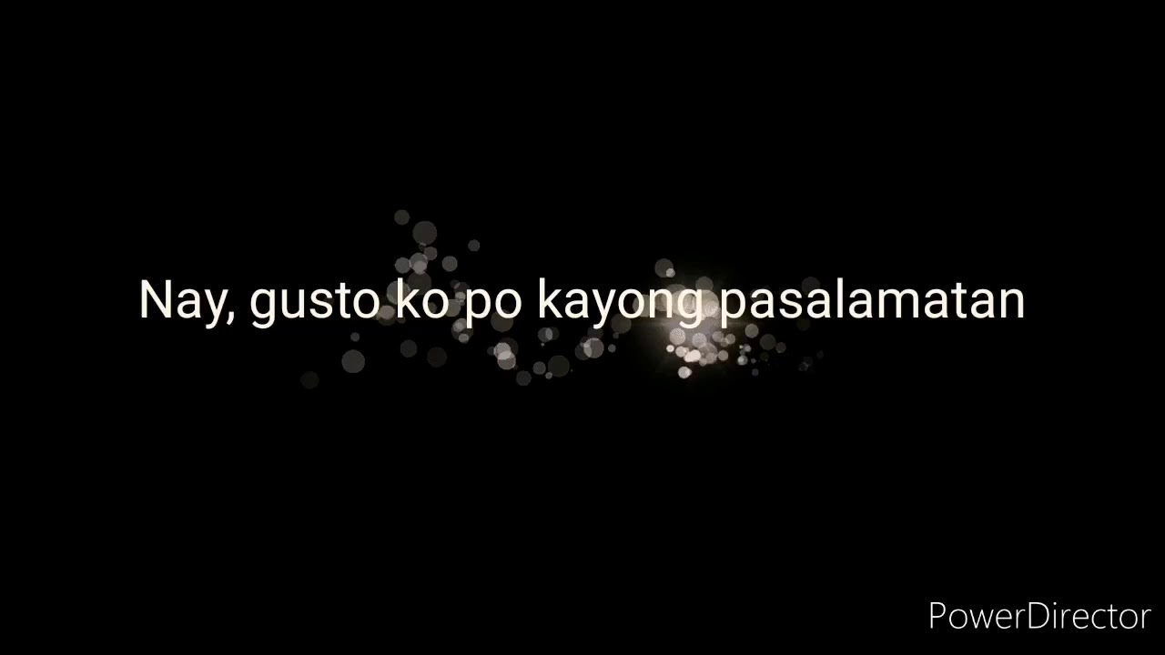 Bukas na Liham  Sulat para sa Isang Ina