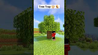 Minecraft Tree Trap🤯 #shorts