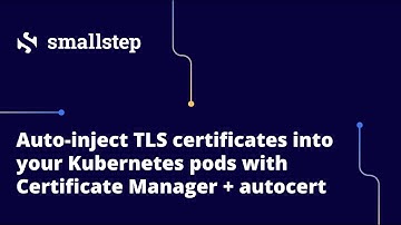 Using autocert with Smallstep Certificate Manager