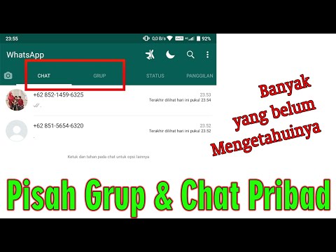 Video: Cara Membuat Menu Grup Di Tahun