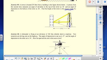 Trig word problems day 2