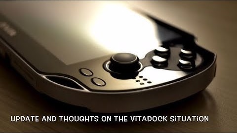 Update and thoughts on the VitaDock situation