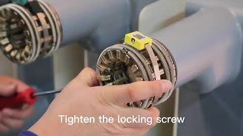 Acrel Electric | ATE400 wireless  temperature sensor. moving contact  installation