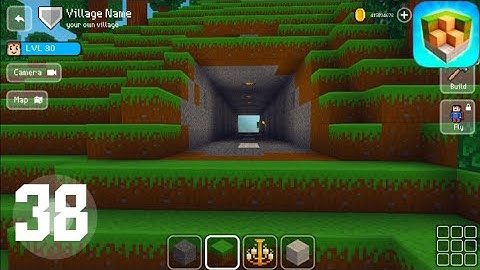 Tunnel Road to My Village | Block Craft 3d Building Simulator games for free (Android, iOS)