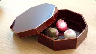 飛騨春慶 元田漆器 末広菓子器 伝統工芸品 木製 ボウル | MUKU工房