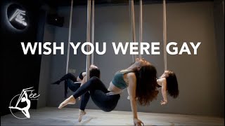 WISH YOU WERE GAY - Billie Eilish | Aerial Hammock Dance by DAO HOAI MY | FÉE AERIAL HUB