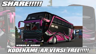 SHARE KODENAME AR VERSI FREE #kodename #kodenamembois #busimulatorindonesia #bussimulatorindonesia