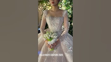 Một chiếc váy cưới công chúa thật lộng lẫy