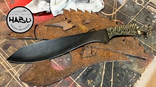 HABU \\ Sawblade Machete (Kukri)