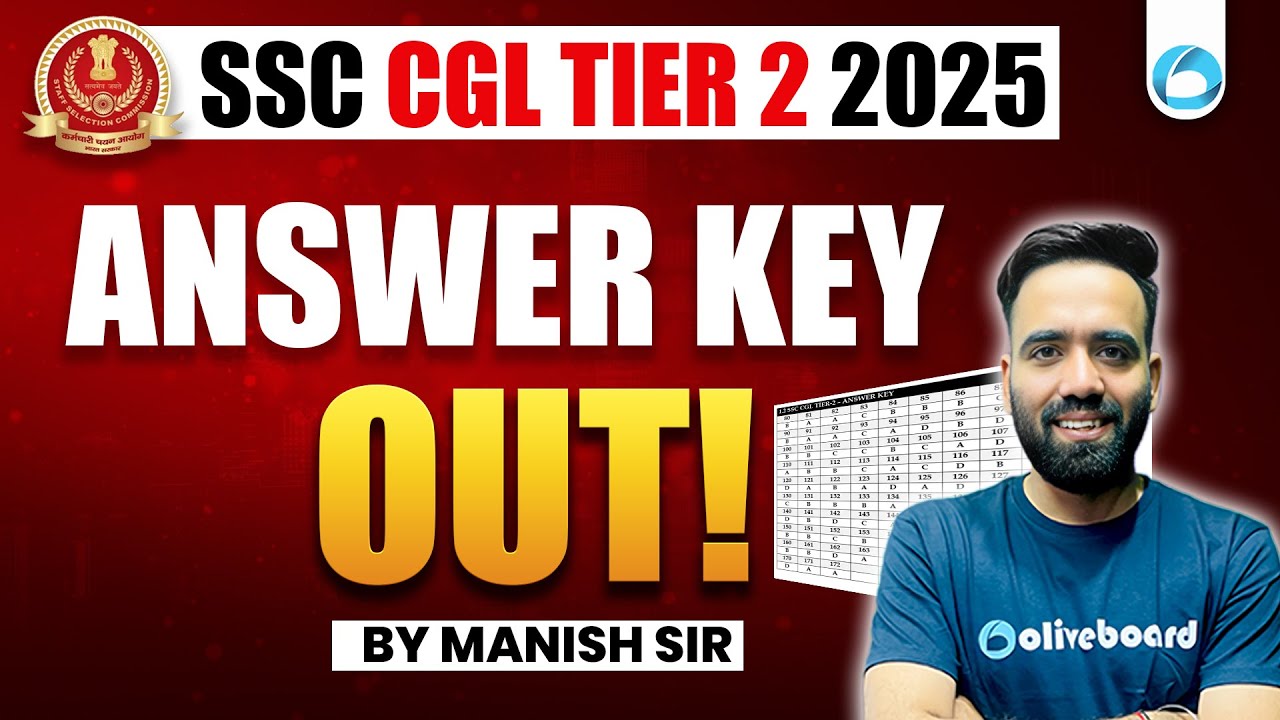 SSC CGL Tier 2 Answer Key 2026 OUT | Check Marks, Cut Off & Result Updates