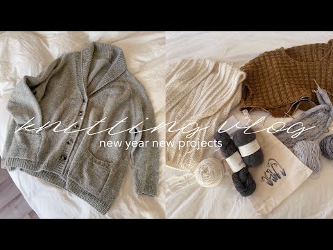 새해 새 캐스트온, 뜨계획 & 남자 가디건 최최최종