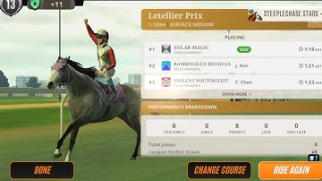Rival Stars Horse Racing - Steeplechase Gameplay (P. 2) New