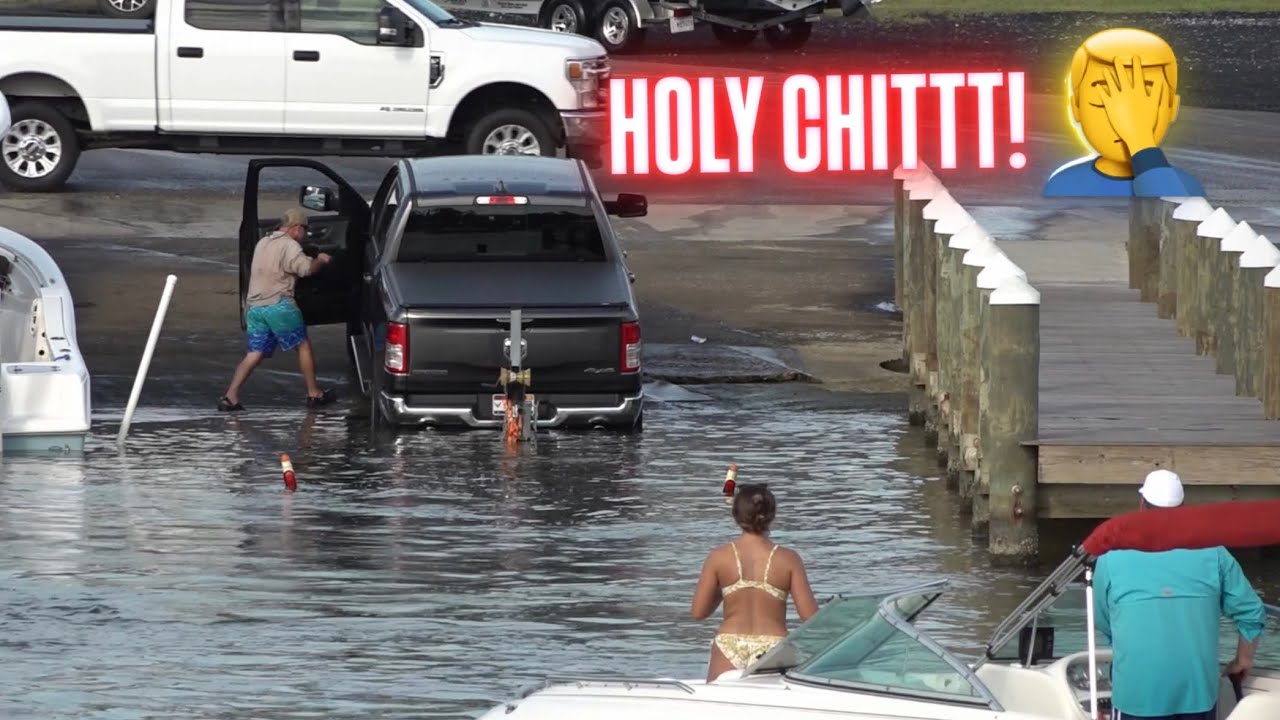 Boat Ramp Disaster! EVERYONE Struggles!