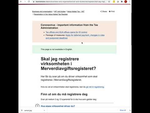 Norwegian Tax Website Challenges