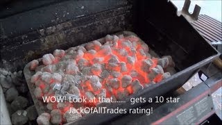 How to get amazing red hot coals for any barbecue  Coal starter review
