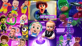 Vlad and Niki 🆚 cocomelon 🆚paw patrol 🆚 Baby boss 🆚 PJ mask #tileshope #coffindance_ #trending#viral