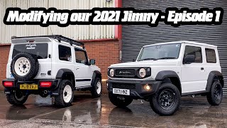 Modifying our 2021 Jimny - Episode 1