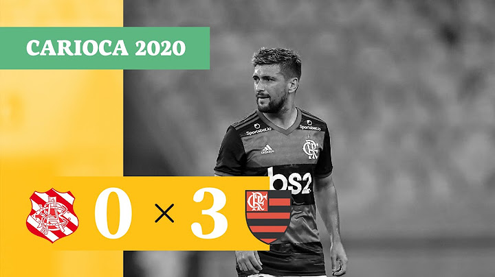 GOLS DE BANGU 0 X 3 FLAMENGO: RUBRO-NEGRO GOLEIA NO RETORNO DO CARIOCA