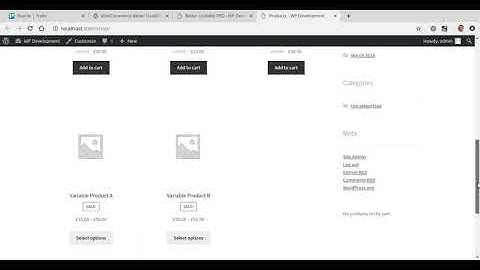 Adding WooCommerce Variable Products Direct on Shop
