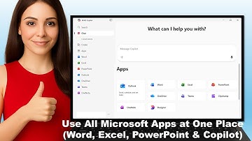 How to Use All Microsoft Product Word, Excel, PowerPoint & Microsoft 365 Copilot in One Place
