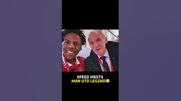 Speed Had Manu Legend Creasing Ishowspeed Speed Football Meme Viral Shorts IShowSpeed 