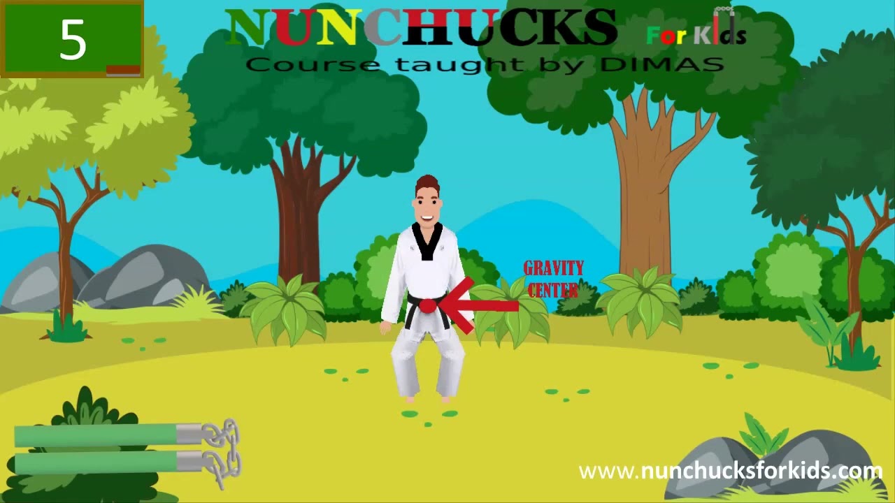 5th Theoretical class - learn to use the Nunchaks