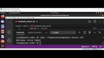 Return Values from Methods In Ruby