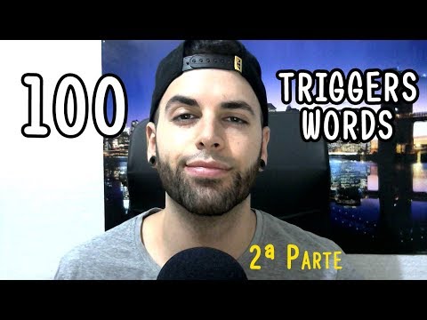 ASMR 100 TRIGGERS WORDS 2ª Parte (Binaural) | Español
