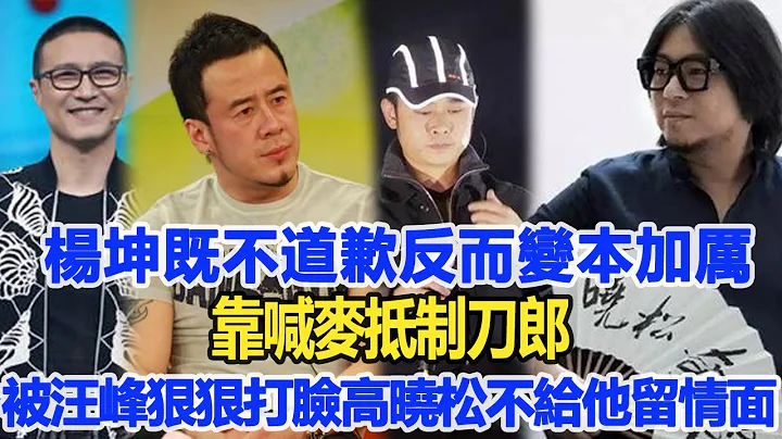 杨坤既不道歉反而变本加厉，靠喊麦抵制刀郎，被汪峰狠狠打脸，连高晓松都不给他留情面！数个超能力#杨坤#刀郎 - 天天要闻