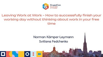 Leaving Work at Work – How to successfully finish your working day without thinking about work in