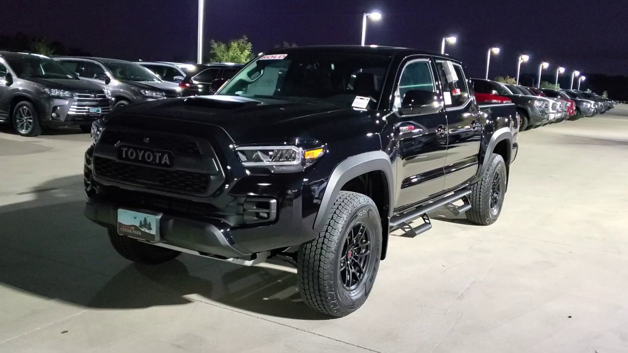 2020 Toyota Tacoma Trd Pro Black For Sale - Cars Trend Today