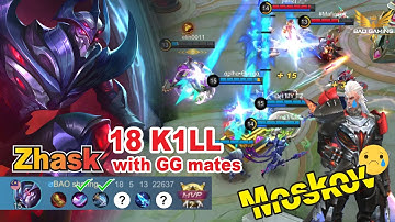 ZHASK BEST BUILD ATTACK SPEED and Emblem Set | Montage Carry Gameplay 2022