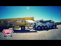 Towing a 65,000 lb Crane