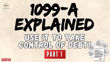 1099-A EXPLAINED: Avoid Mistakes & Understand How It Works
