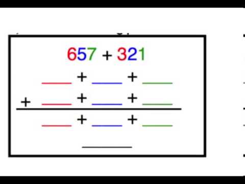 Subtracting Using Place Value Chart