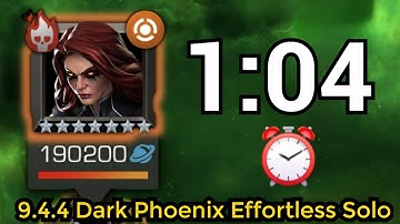 9.4.4 Dark Phoenix Fastest Effortless Solo 🤣🤣
