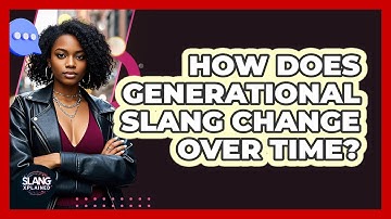 How Does Generational Slang Change Over Time? - SlangXplained