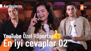 En iyi cevaplar 2. Bölüm |  YouTube Özel Röportaj