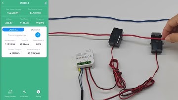 Tuya Smart WiFi Energy Meter Bidirectional 2 Way with Clamp 80A, 120A,