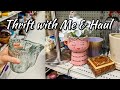THRIFT ALONG WITH ME AT GOODWILL + MY MODERN ORGANIC HOME HAUL | THRIFTING IN 2024