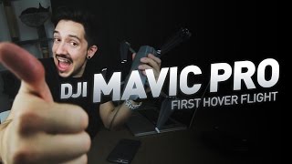 dji MAVIC PRO / First Hover Flight - KION