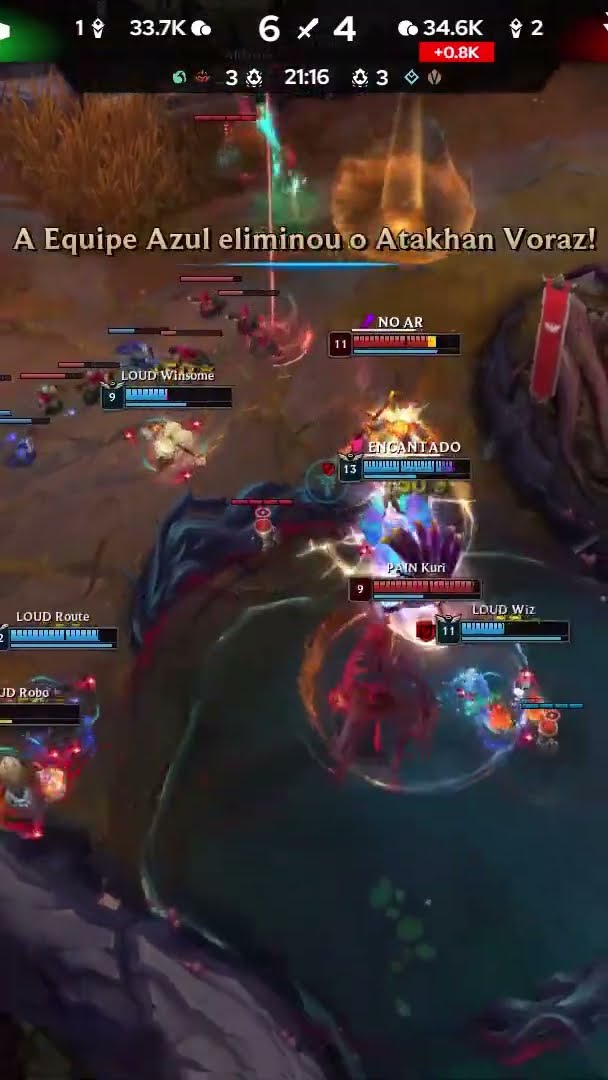 A LOUD fica com o Atakhan Voraz, mas a paiN leva a luta! #LTASul